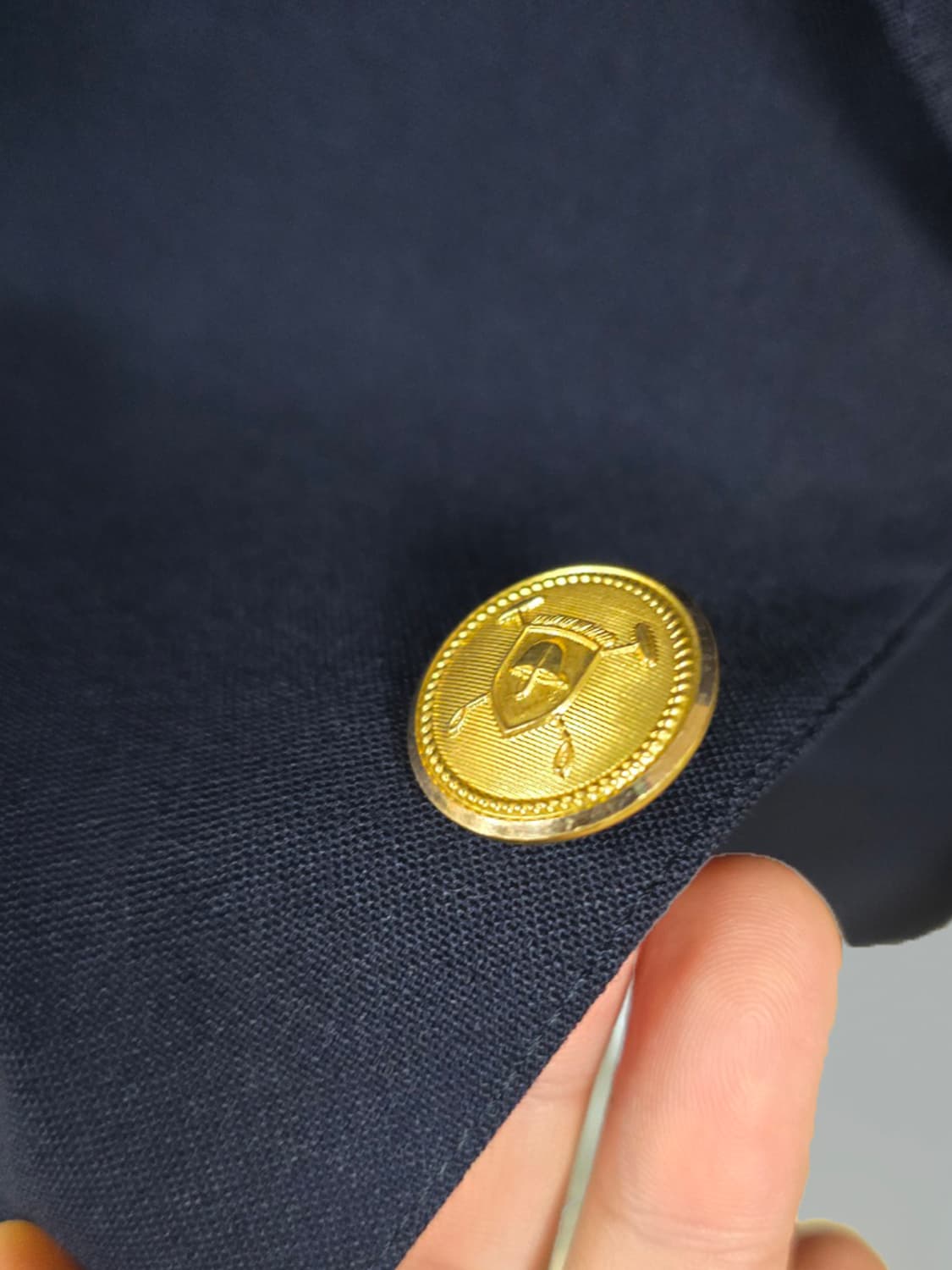 90's 폴로 랄프로렌 University Club 금장자켓 XL 상품이미지5