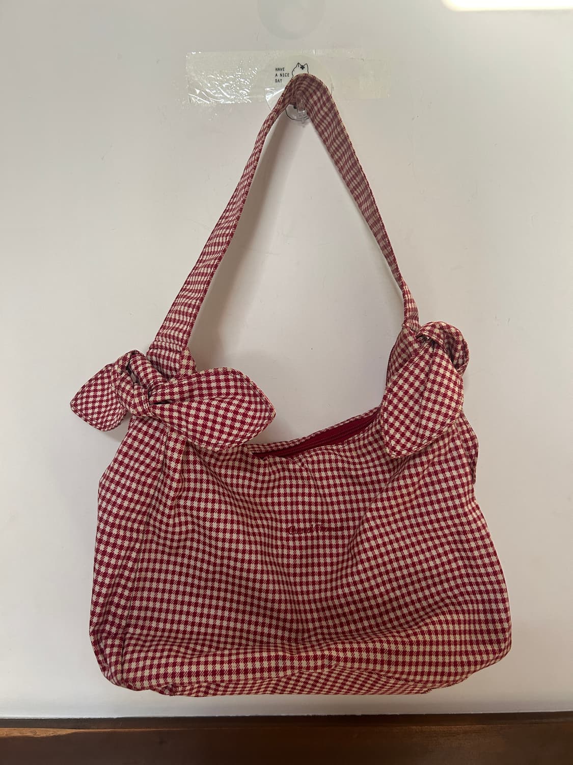 깅업체크 숄더백  상품이미지1