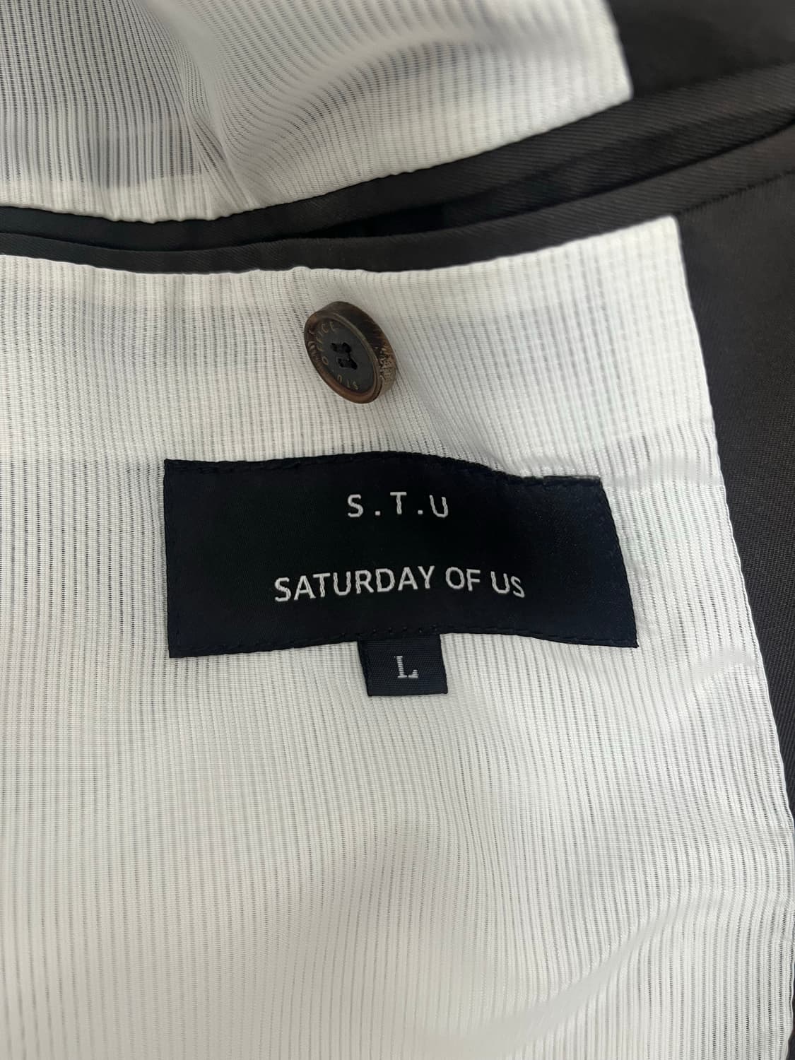 stu 라운드 스트링자켓 브라운 L 상품이미지6