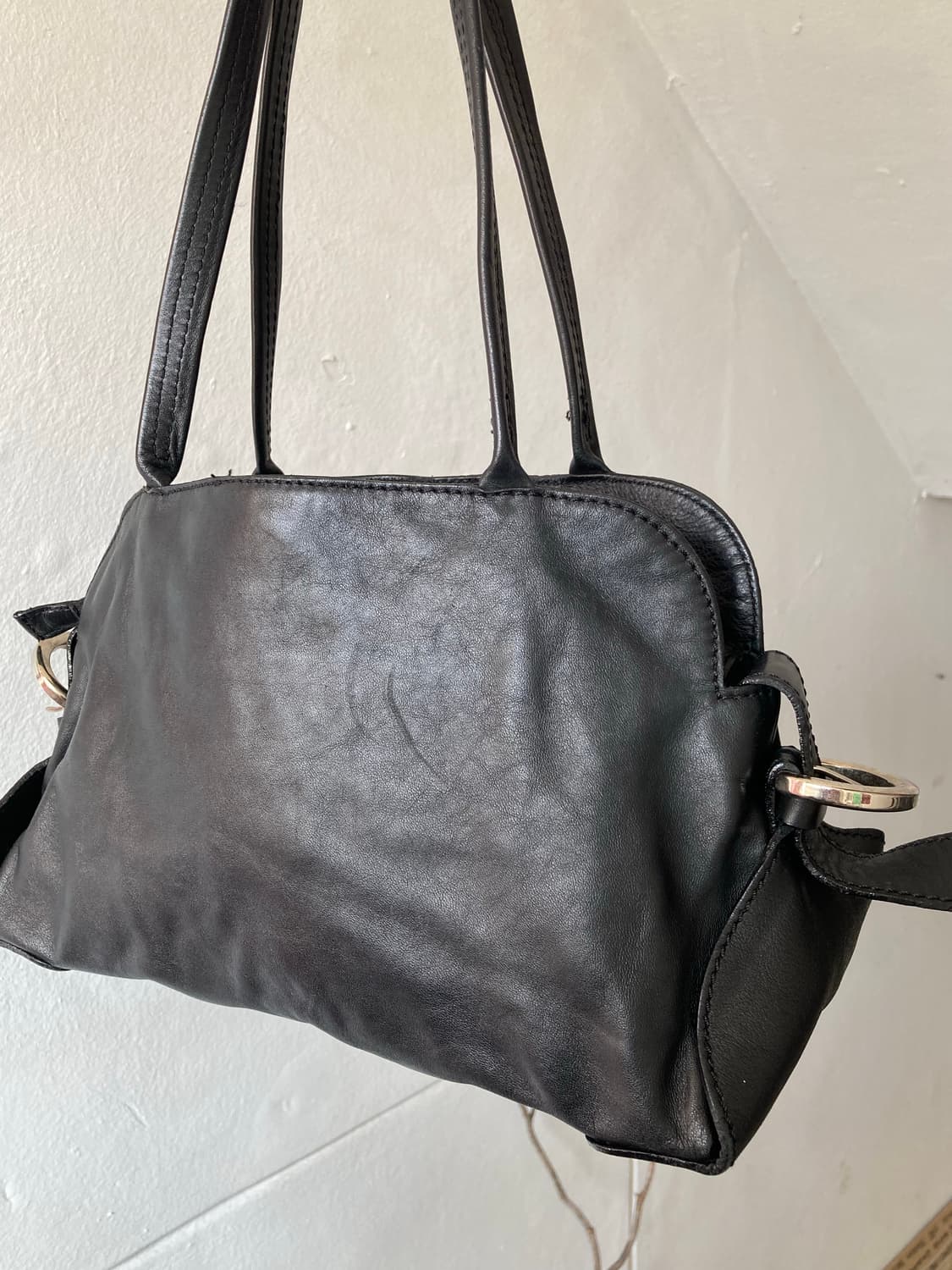 빈티지 블랙 숄더백 상품이미지2