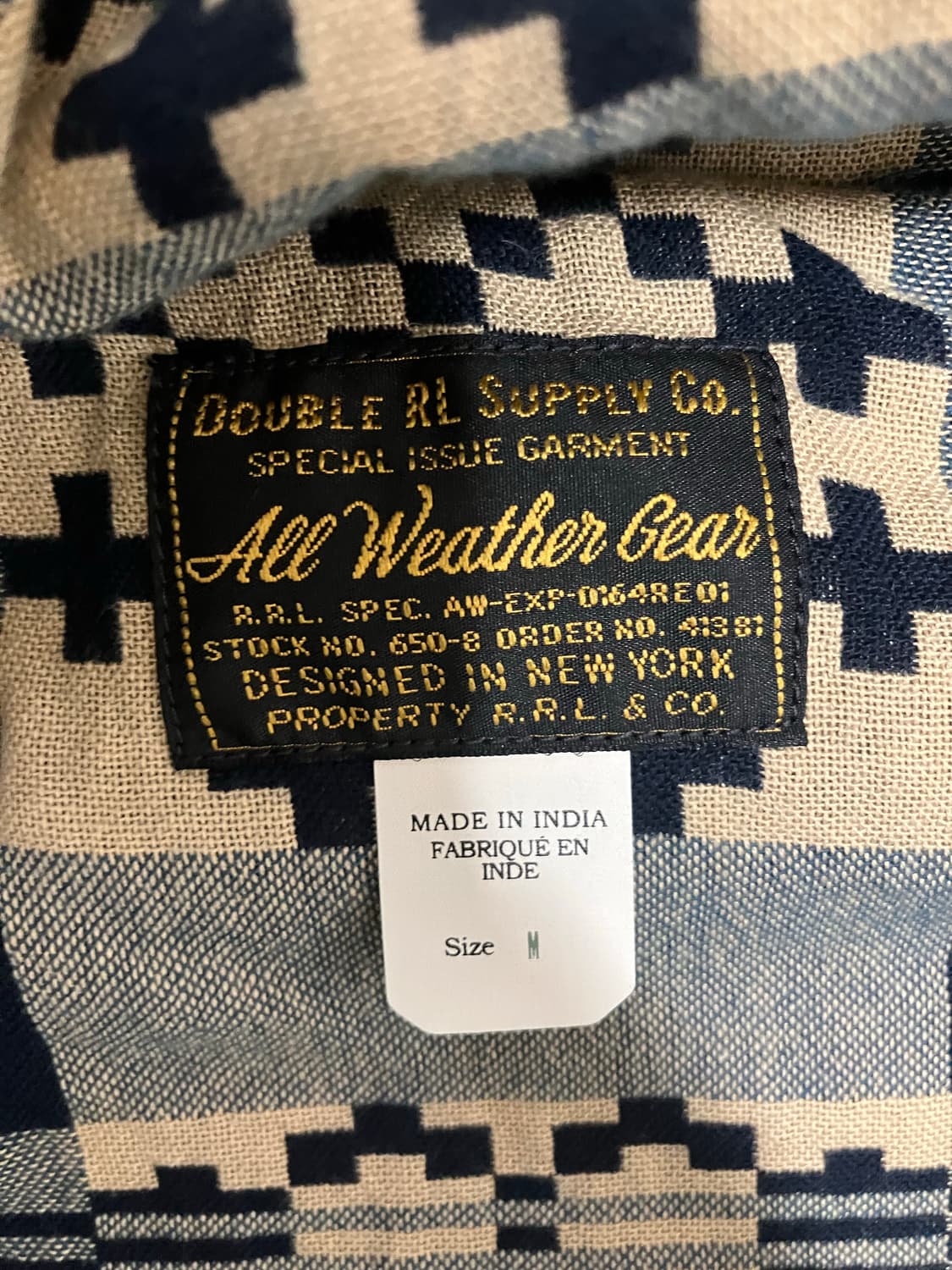 더블알엘 톰슨오일자켓 팝니다 상품이미지2