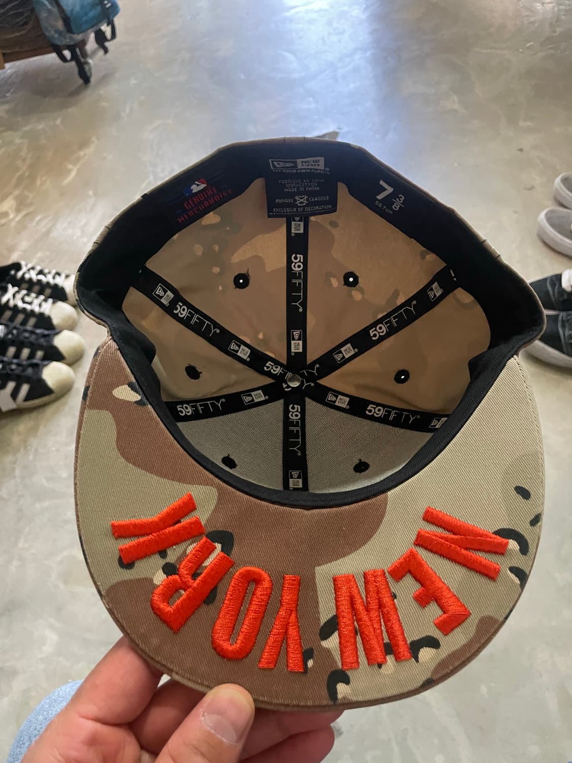 뉴에라 초코칩 뉴욕 양키스 7 3/8 (58.7cm) 상품이미지7