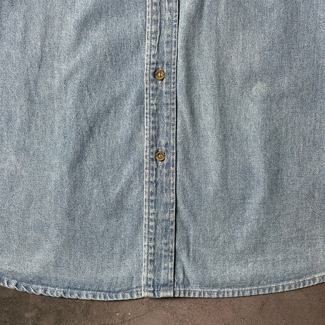 HARRITON 해리튼 빈티지 코튼 데님 셔츠 A00734 상품이미지4