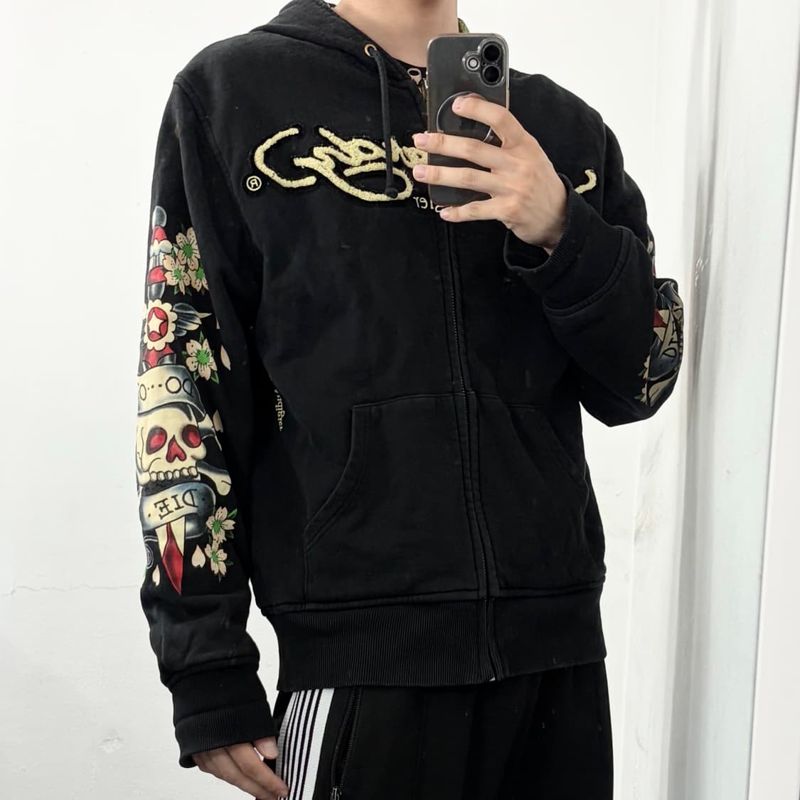 에드하디 리버시블 타이거 후드 집업 상품이미지5