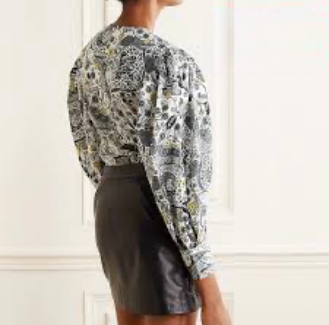 이자벨마랑 플로럴 블라우스 상품이미지2