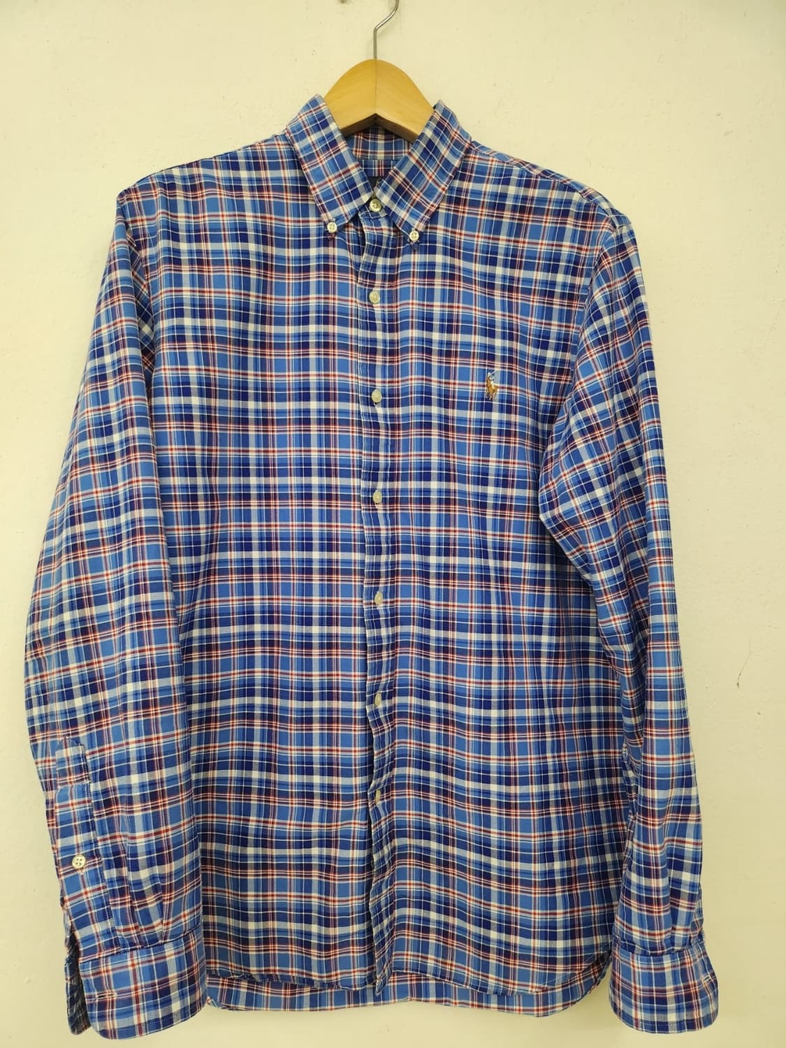 랄프로렌 클래식핏 체크 셔츠 L  상품이미지1