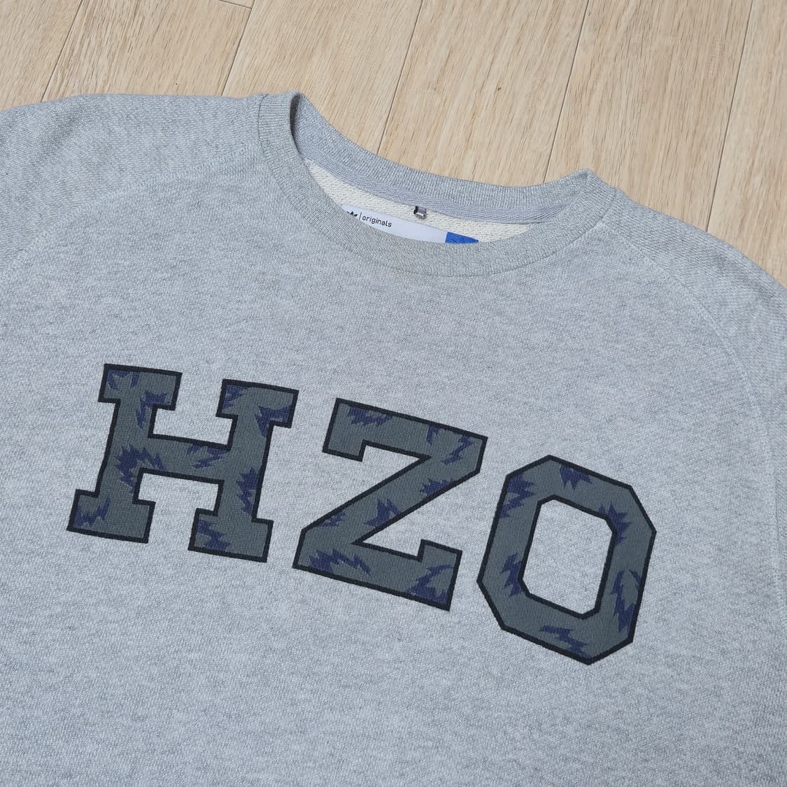 아디다스 HZO 그레이 맨투맨 티셔츠 상품이미지2