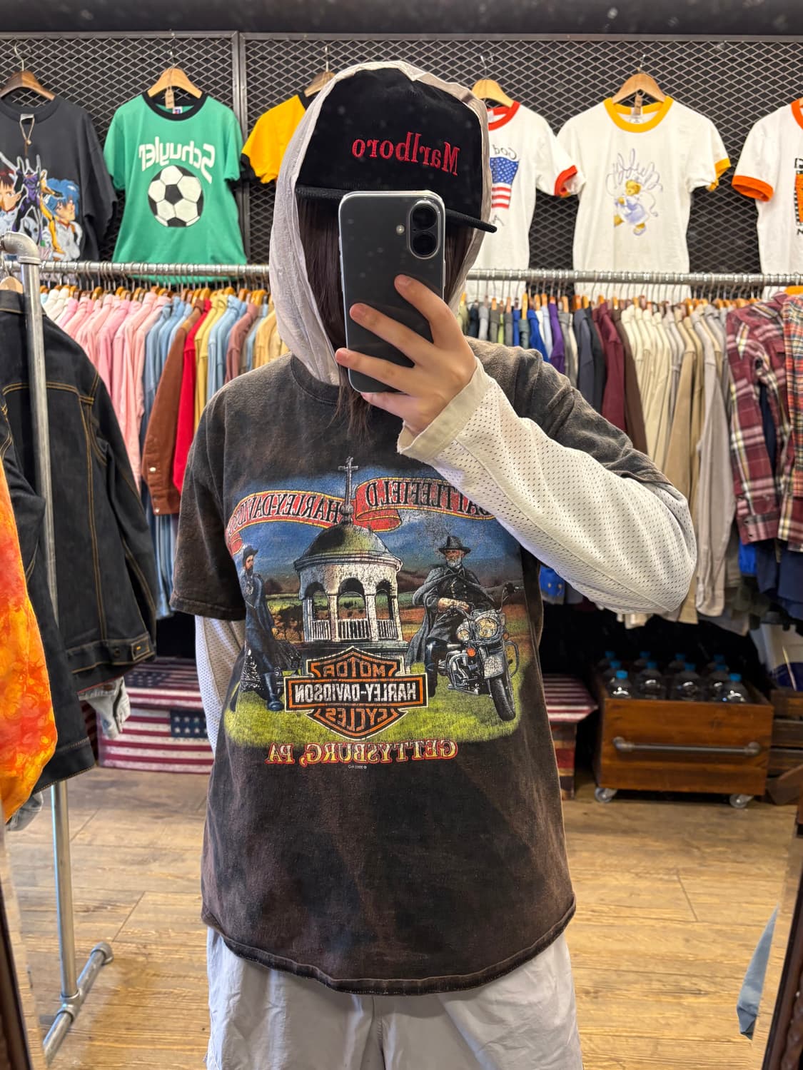 할리 데이비슨 반팔티 상품이미지4