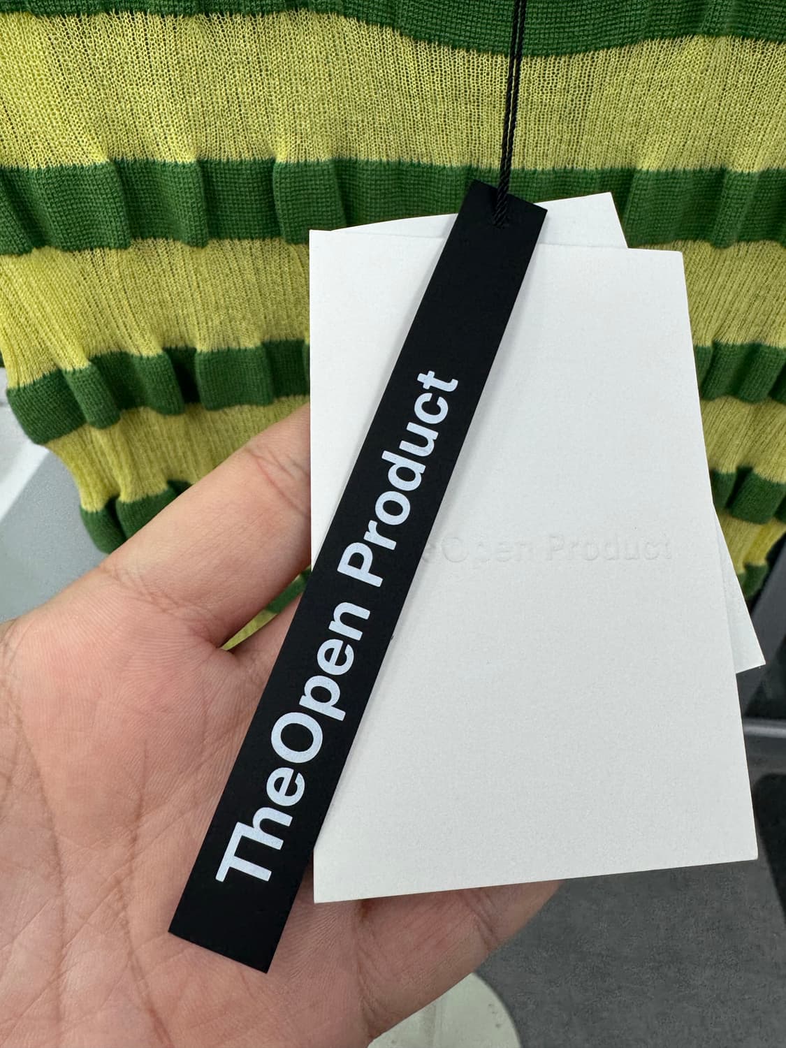 TheOpen Product 스트라이프 니트 탑 1 상품이미지4