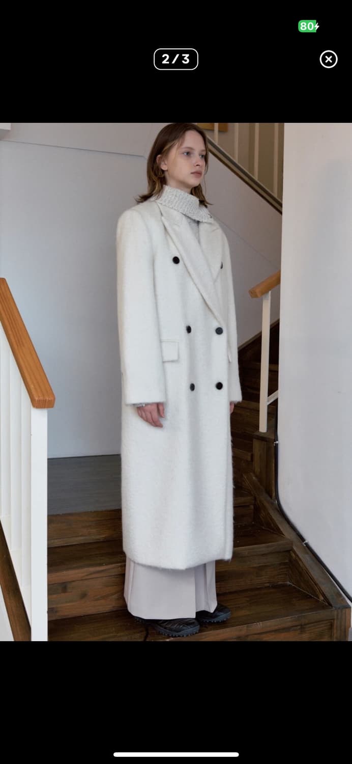 시눈 더블 롱코트 상품이미지2