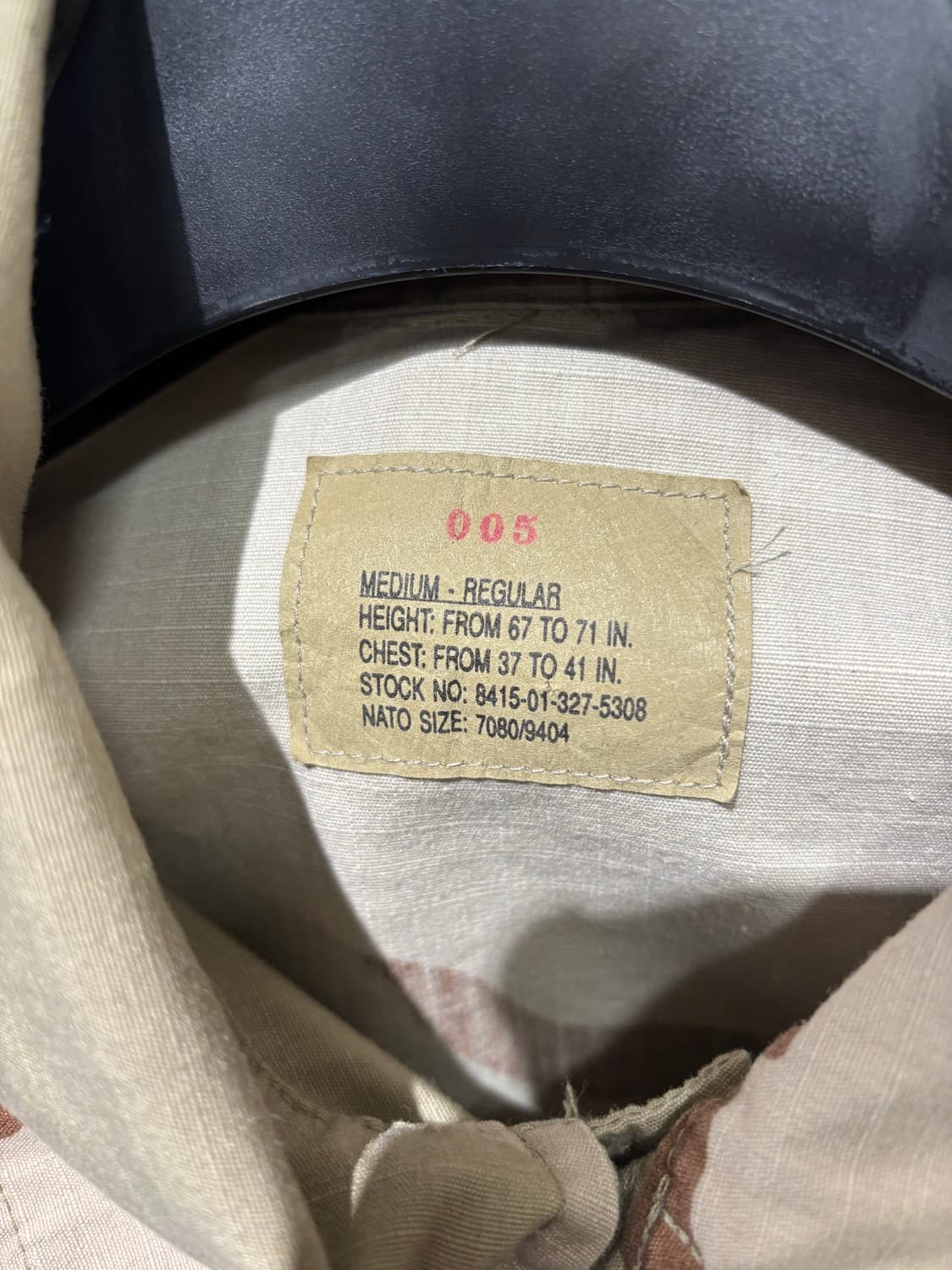 빈티지 데저트 카모 BDU 필드 자켓 상품이미지5