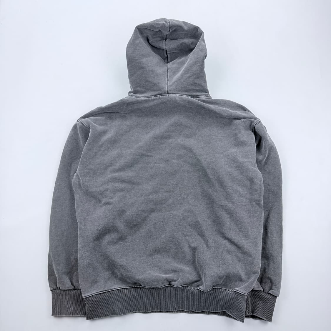 칼하트 wip 후드 비스타 스웨트 셔츠 블랙 가먼트다이드 상품이미지6