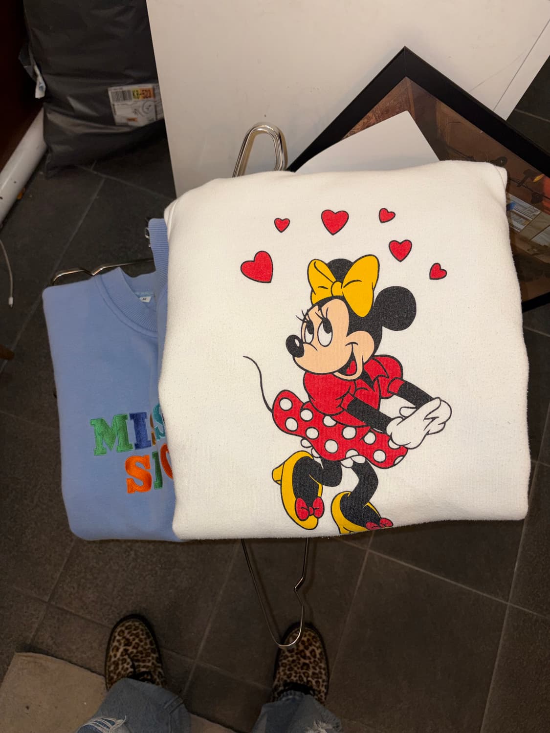 90’s Disney Minnie Mouse print sweats 상품이미지4