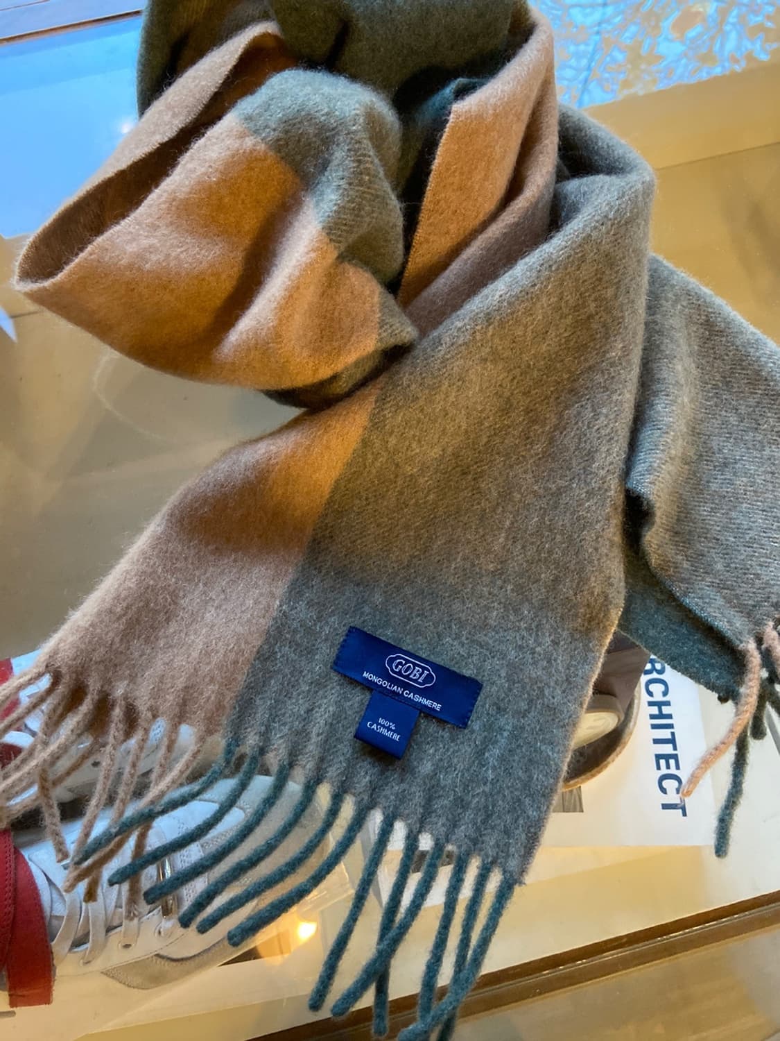 고비 캐시미어 머플러 상품이미지5