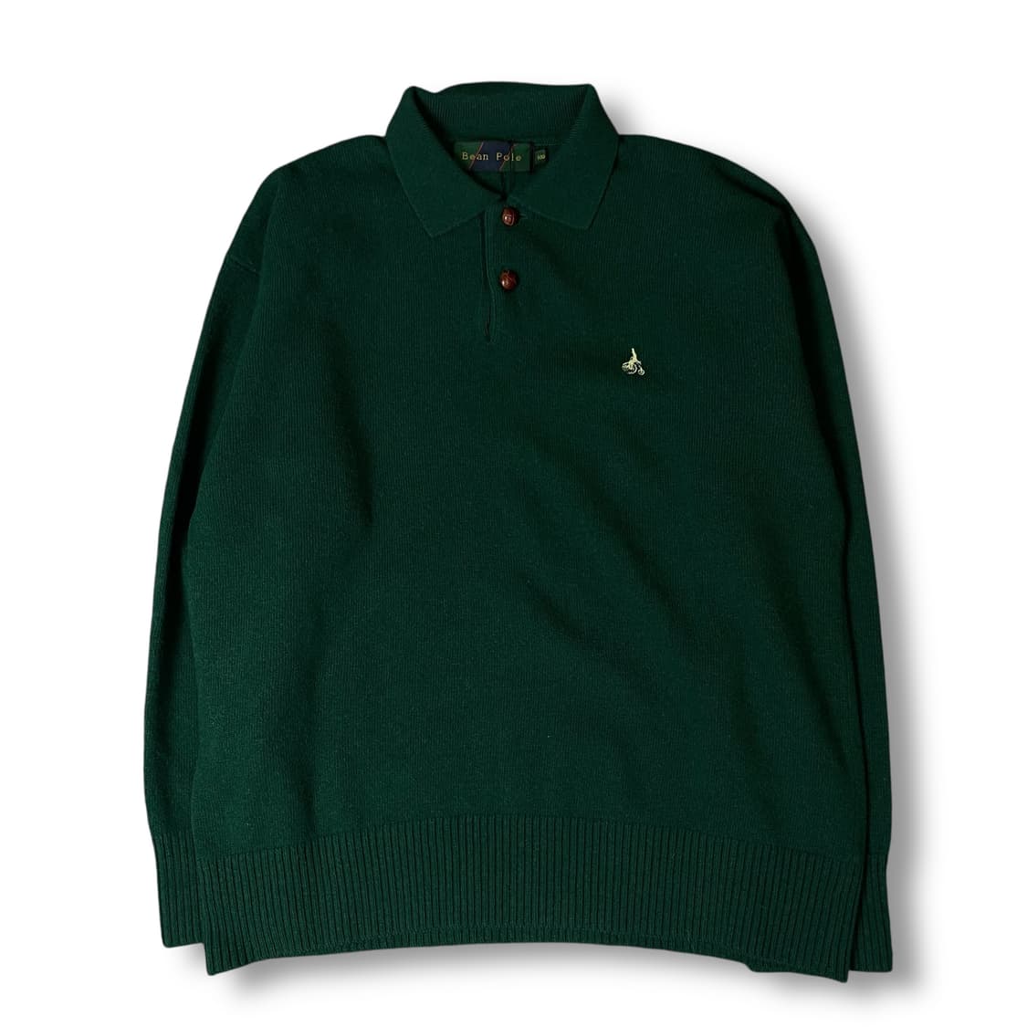 빈폴 그린 카라 긴팔 니트 100 상품이미지1