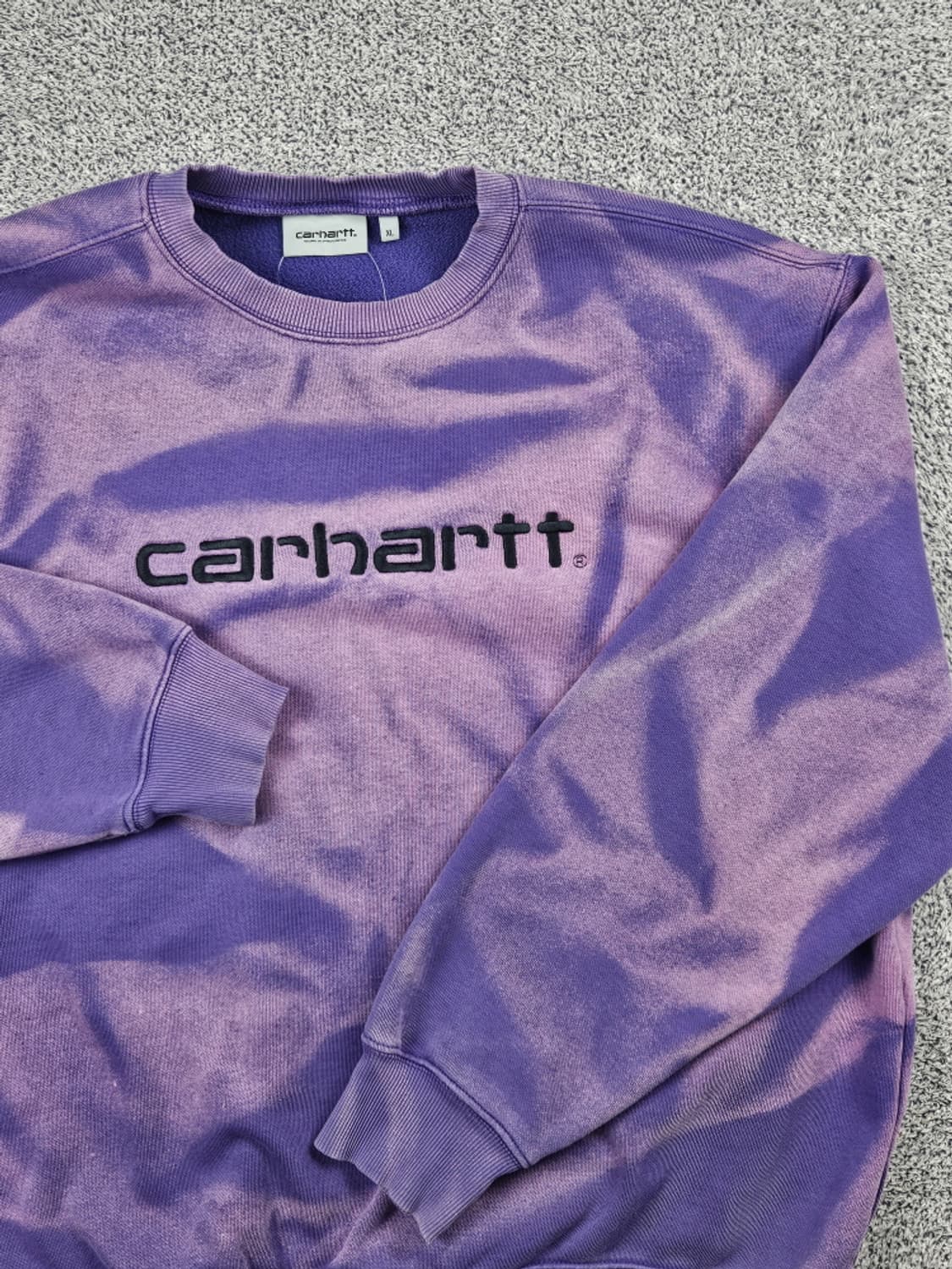 칼하트 빅로고 다잉 워시드 커스텀 맨투맨 ( XL ) / 10140 상품이미지6