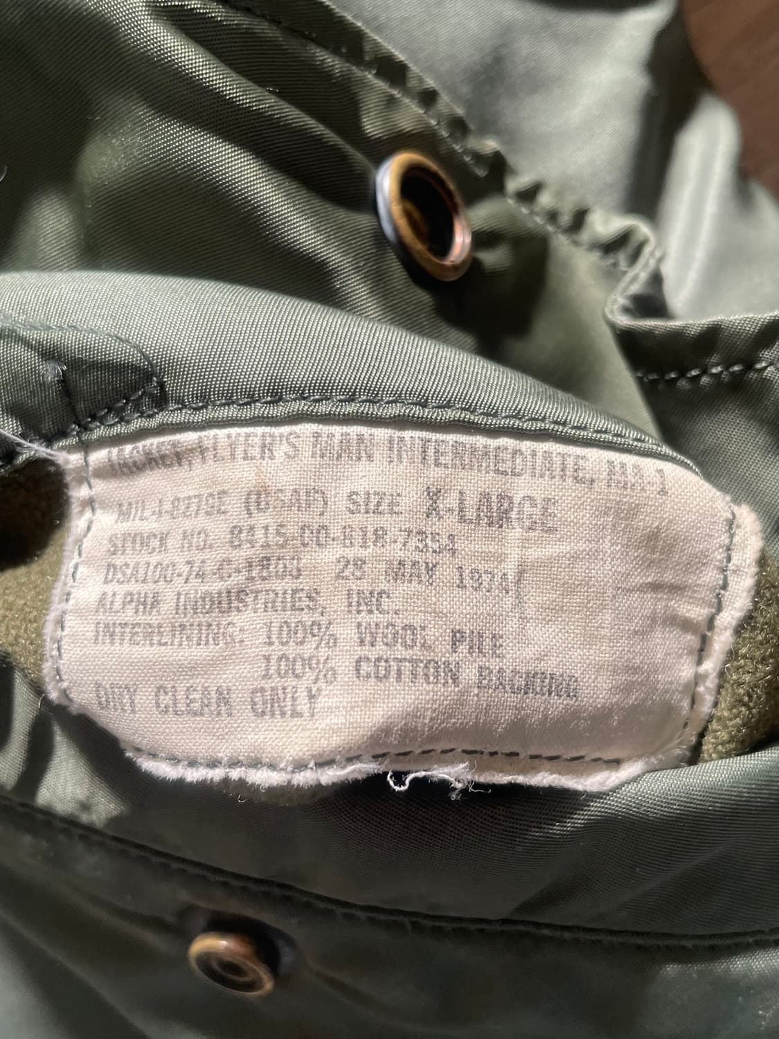 70s MA-1 8279e 상품이미지4