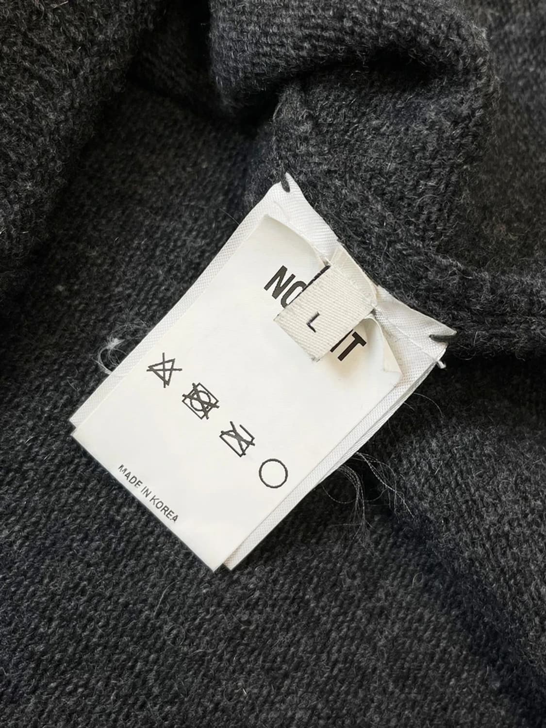 노앙 메리노울 캐시미어 후드 집업 PN4197 상품이미지5