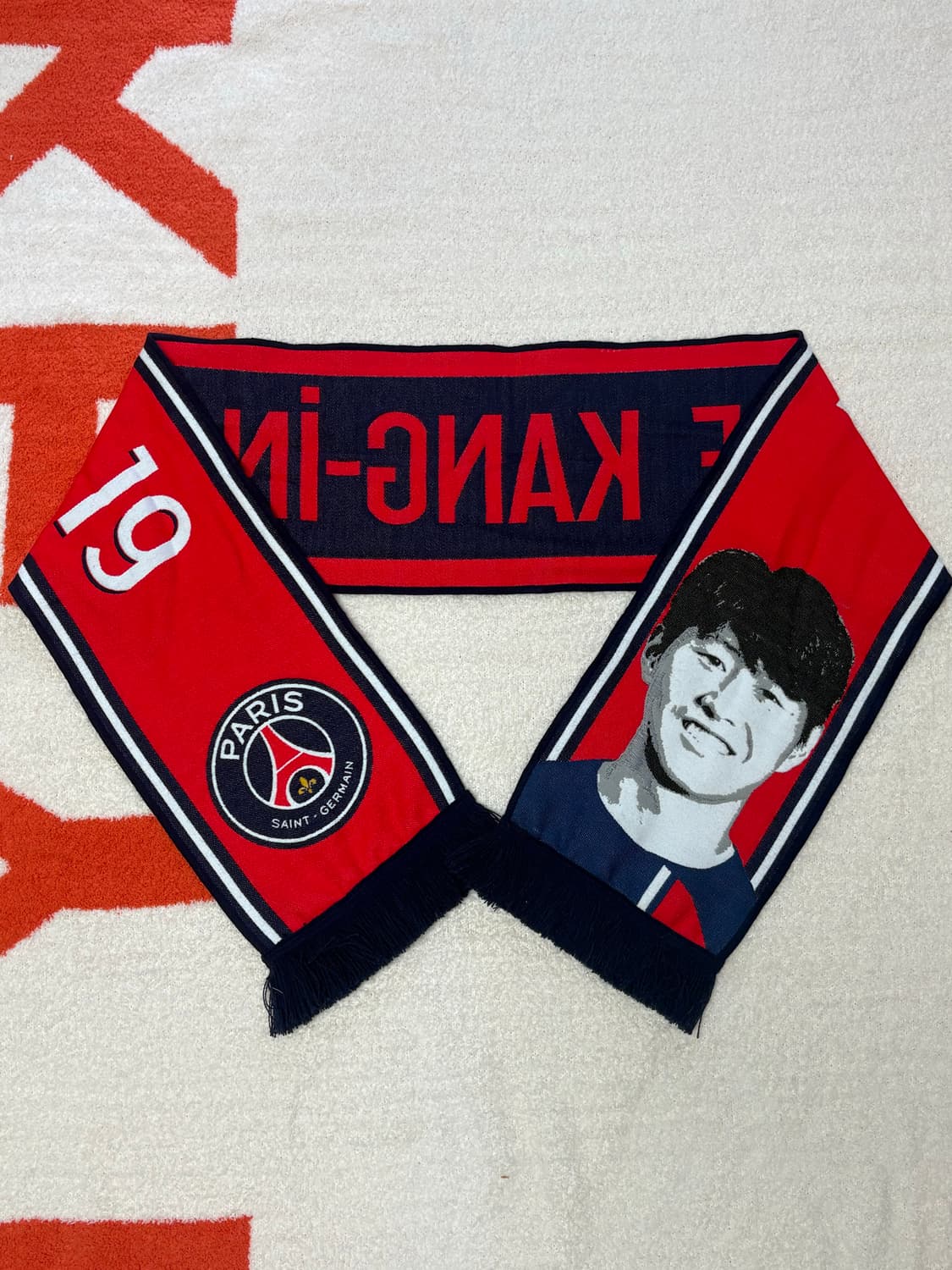 23-24 이강인 psg 머플러 상품이미지1