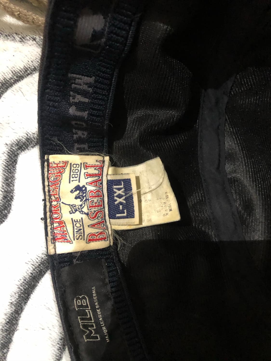 MLB logo blackbrown cap 상품이미지6