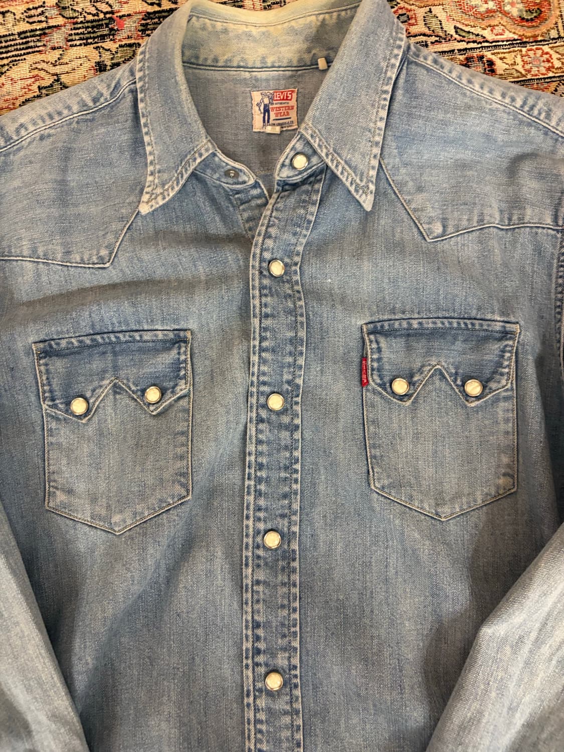 Levi’s lvc 웨스턴 셔츠 상품이미지5