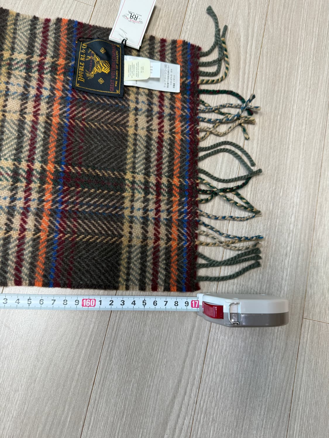 rrl 더블알엘 울캐시미어 머플러 택채 새상품 소장용 상품이미지4