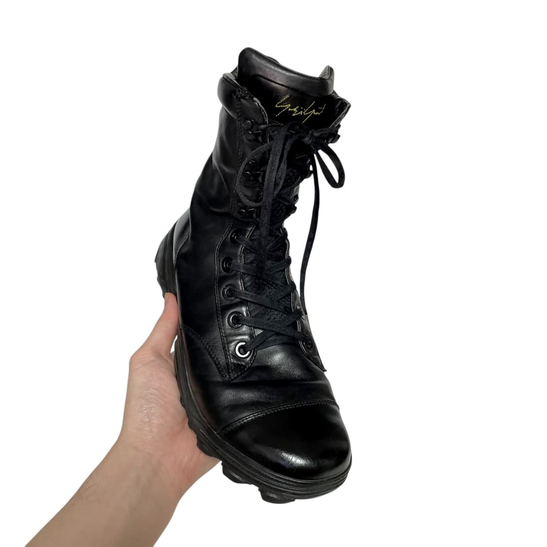 요지 야마모토 뿌르옴므 컴뱃 부츠 2008SS 상품이미지6