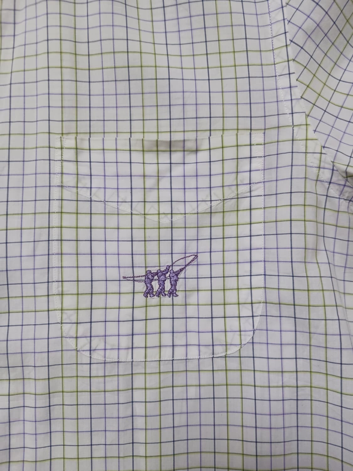 [40] 헨리코튼 체크 버튼 다운 셔츠 슬림핏 상품이미지3