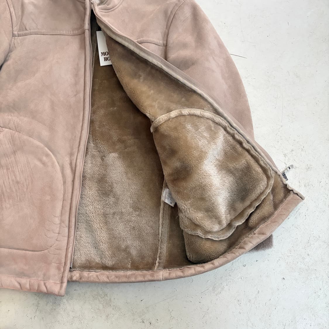 간사이 야마모토 Body Max 시어링 자켓 M 상품이미지6