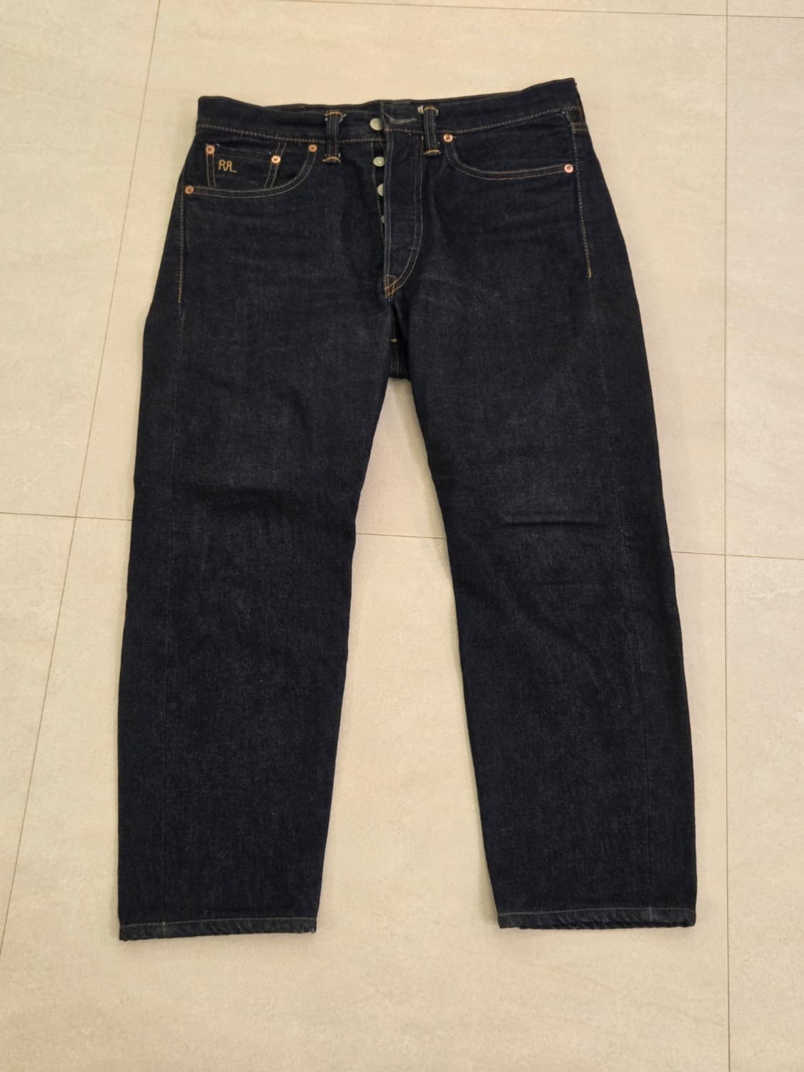 RRL 더블알엘 스트레이트 핏 5포켓 데님 원 워시 30/32(기장수선) 상품이미지1