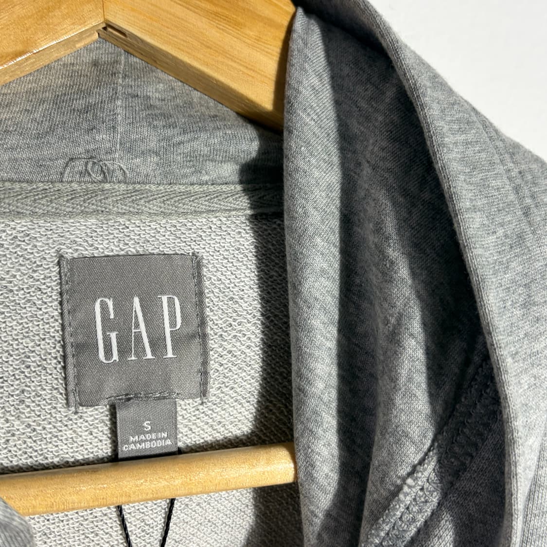 갭 그레이 후드티 (무료배송) 상품이미지2