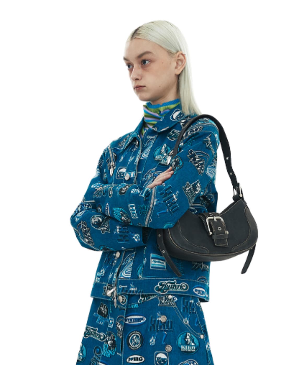 오소이 호보브로클 숄더백 (빈티지브라운) 상품이미지3