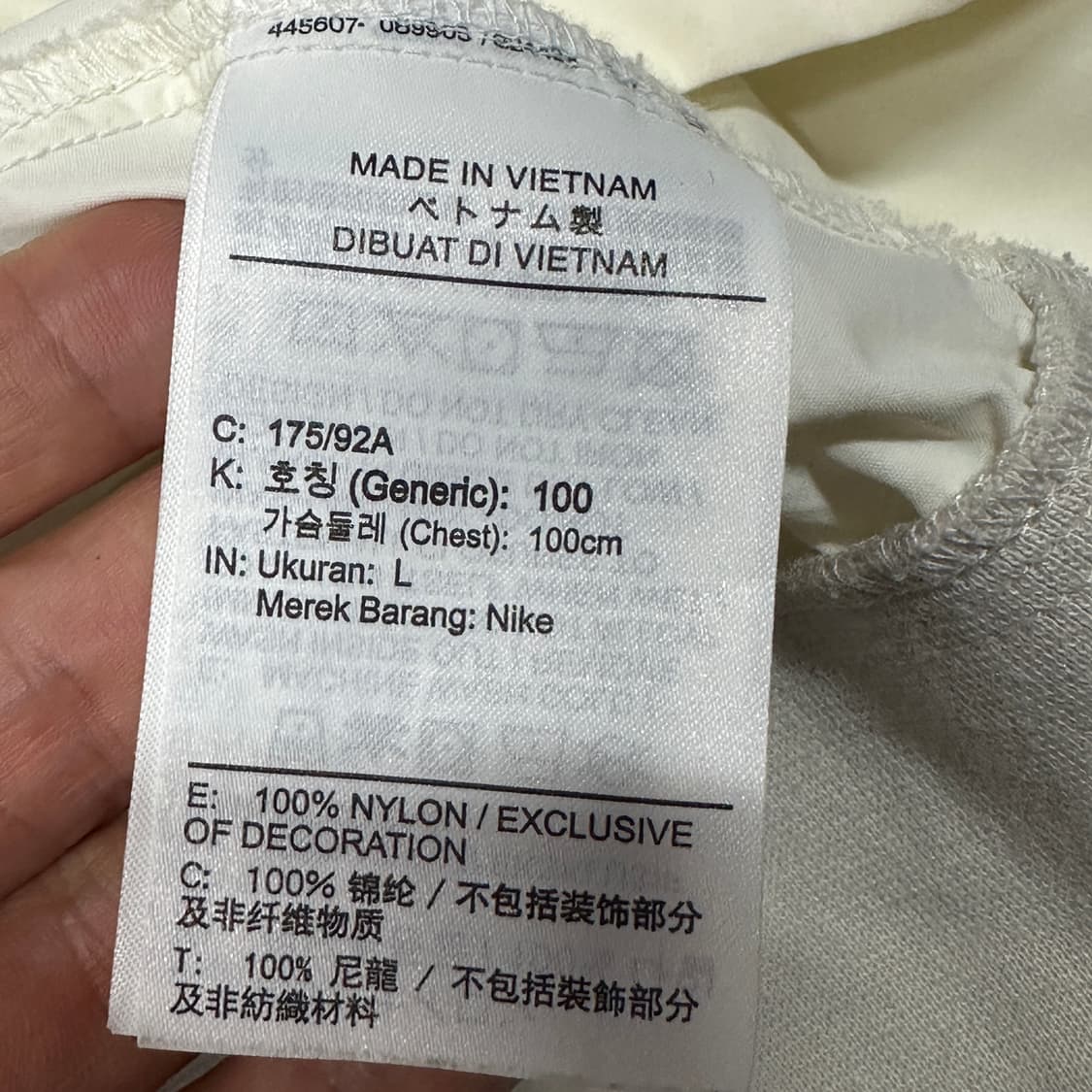 나이키 스포츠 우븐 언라인드 아노락 L 상품이미지4