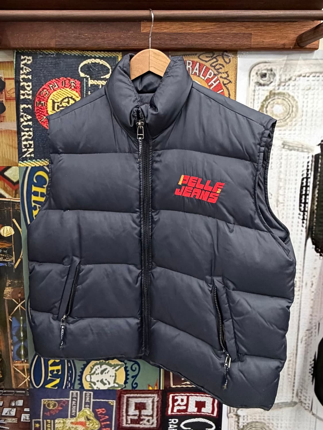 90s 펠레펠레 패딩 조끼 상품이미지1