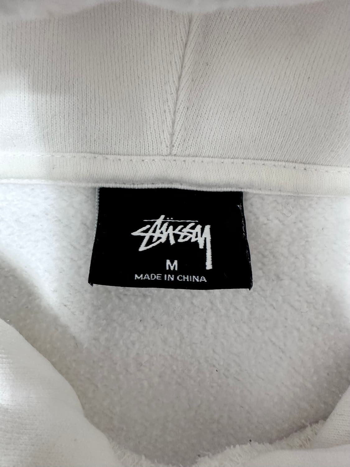 스투시 아워레가시 음양 흰색 후드티 상품이미지5