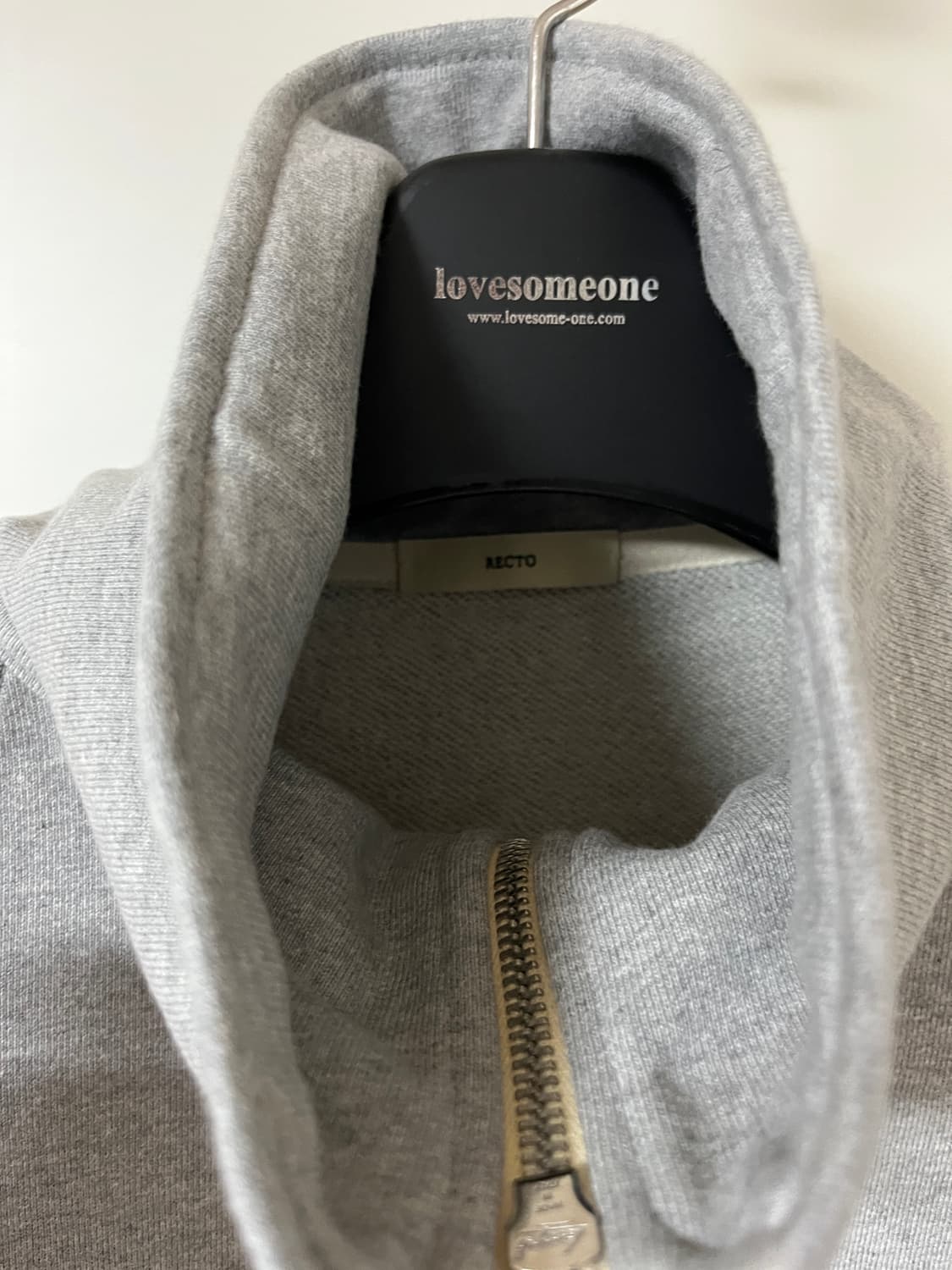 렉토 반집업 맨투맨  상품이미지3