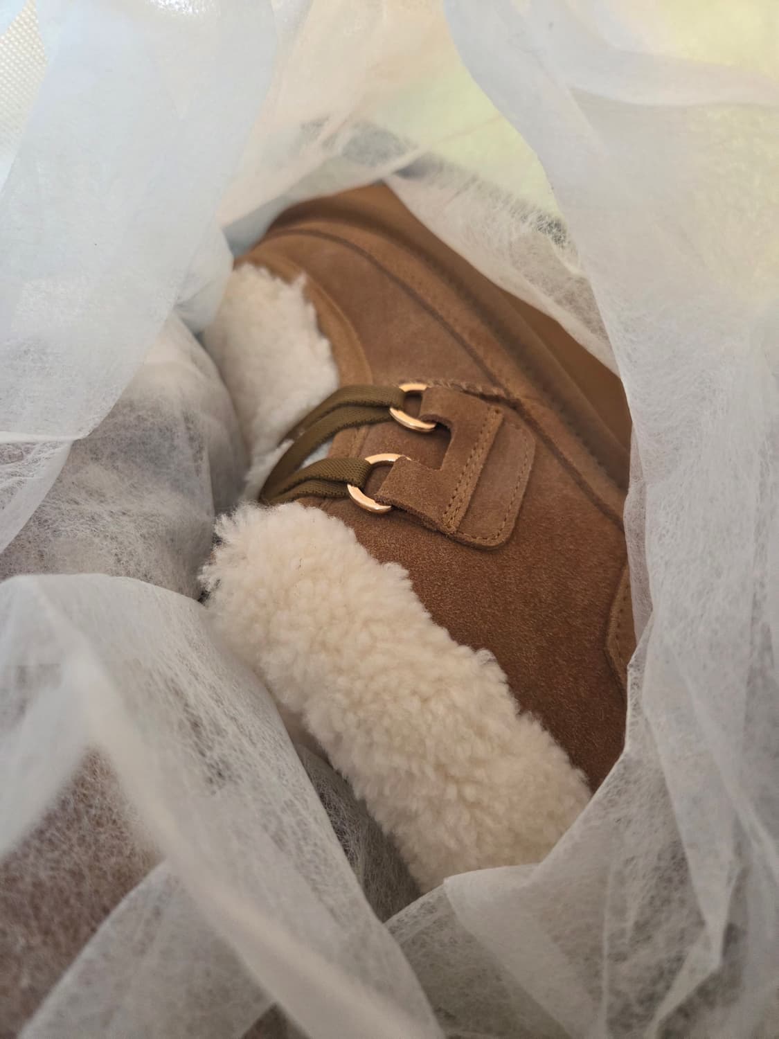 호주어그웨어 25FW 기나 레이스업 양털부츠 230 상품이미지2