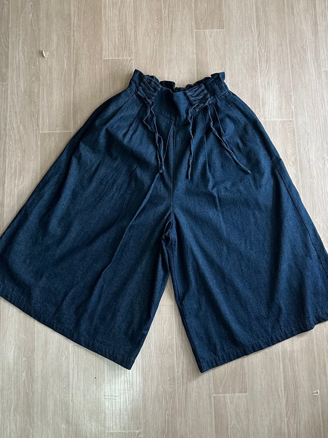 Olive des olive 더블 스트랩 와이드 데님 상품이미지6