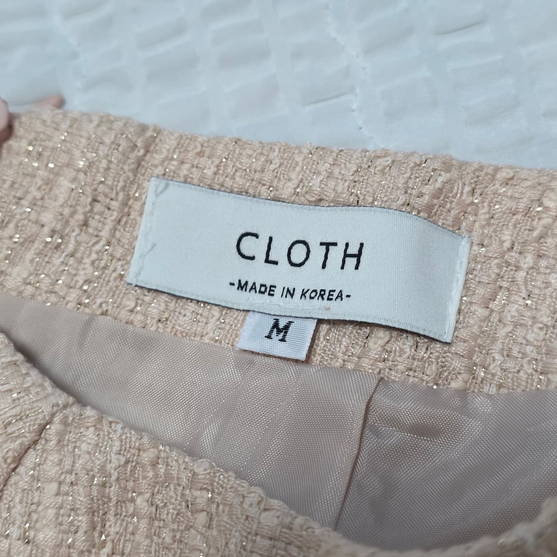 빈티지 로맨틱 트위드 미니스커트 상품이미지3