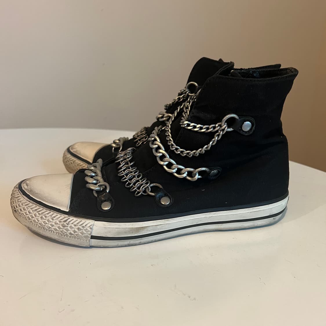 아쉬 ASH Val Bis 체인 하이탑 스니커즈  상품이미지2