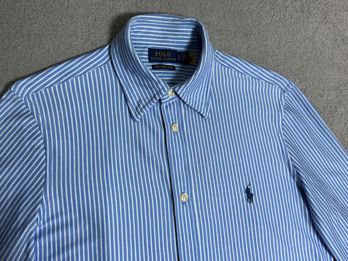 S/55 KNIT DRESS SHIRT 폴로 랄프로렌 니트 드레스셔츠 상품이미지3