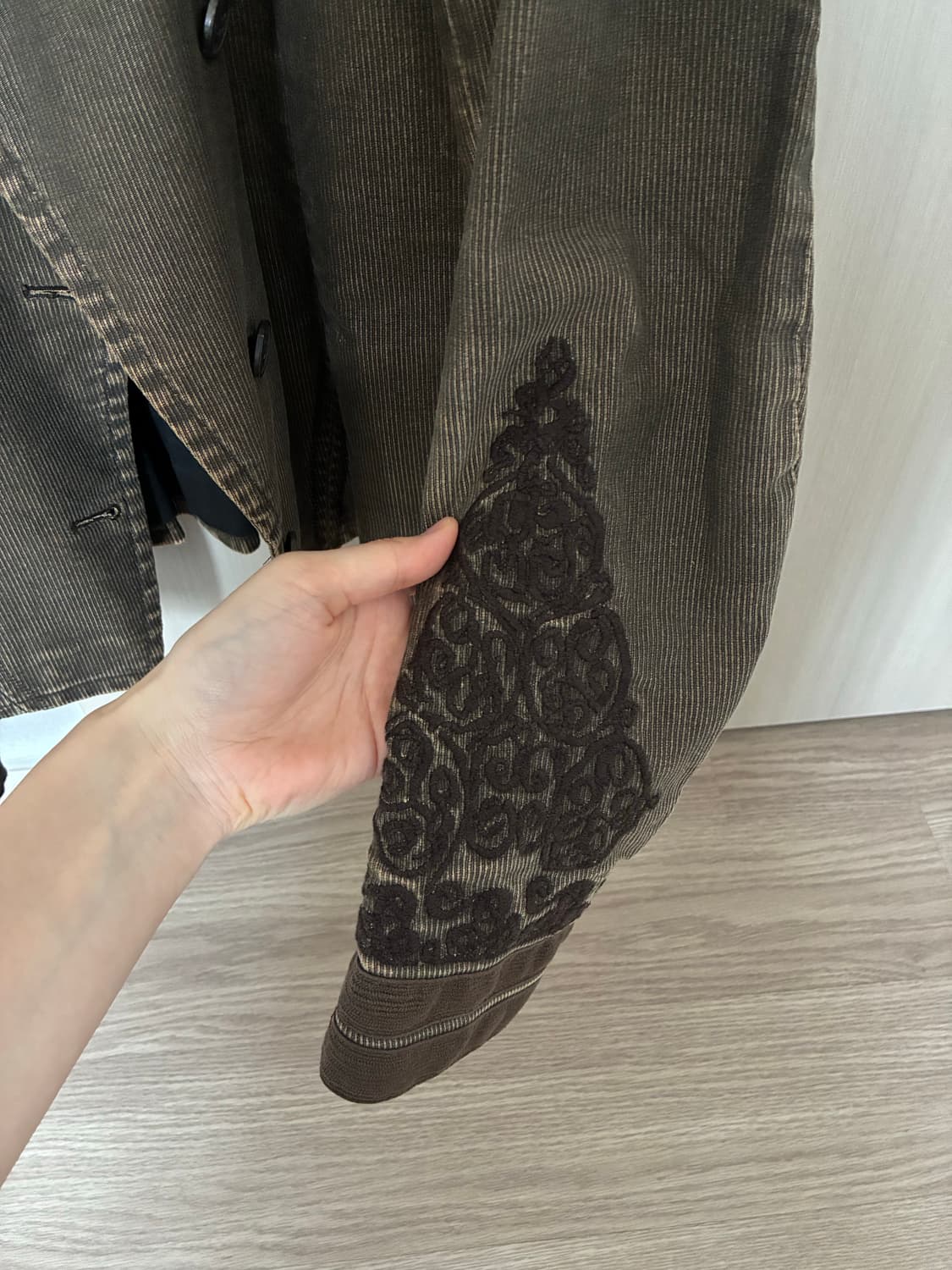 드리스 반 노튼 코튼 블레이저 상품이미지4