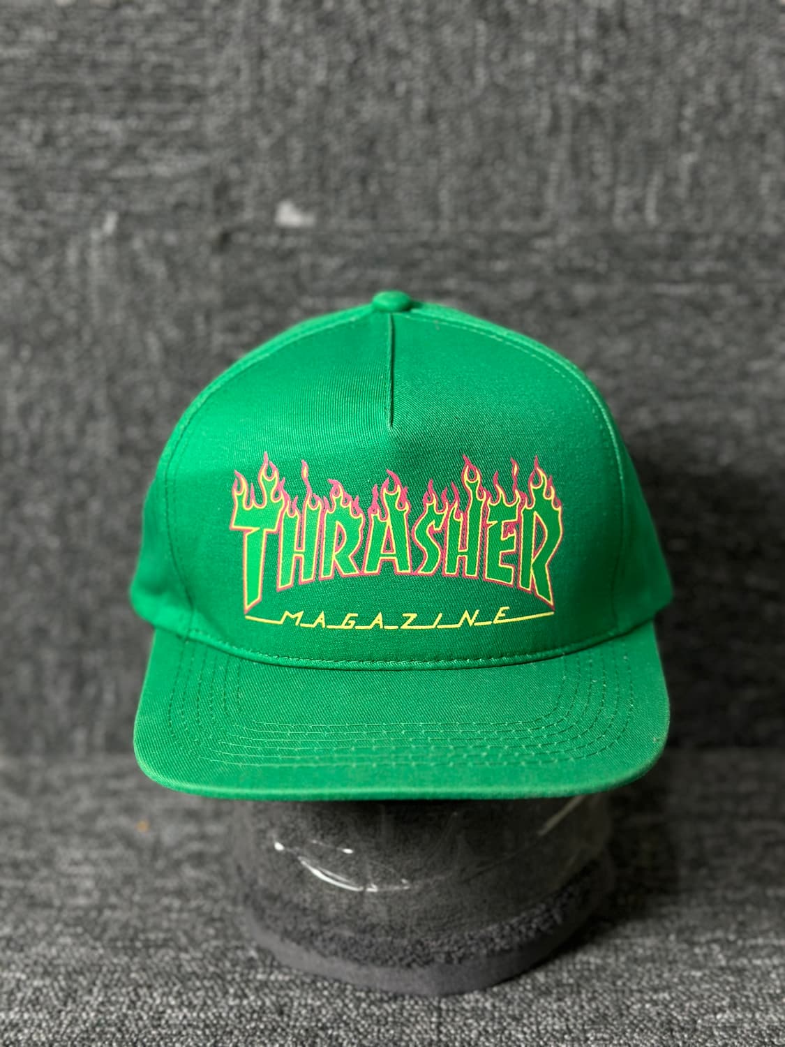 Thrasher 트래셔 그린 볼캡 상품이미지1