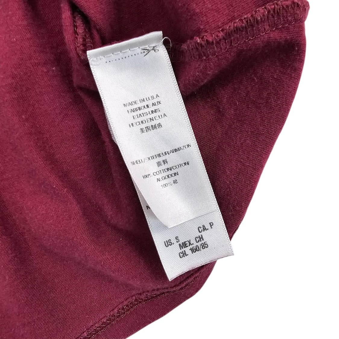 S Juicy Couture 00's 쥬시꾸뛰르 와인 반팔 티셔츠 상품이미지10