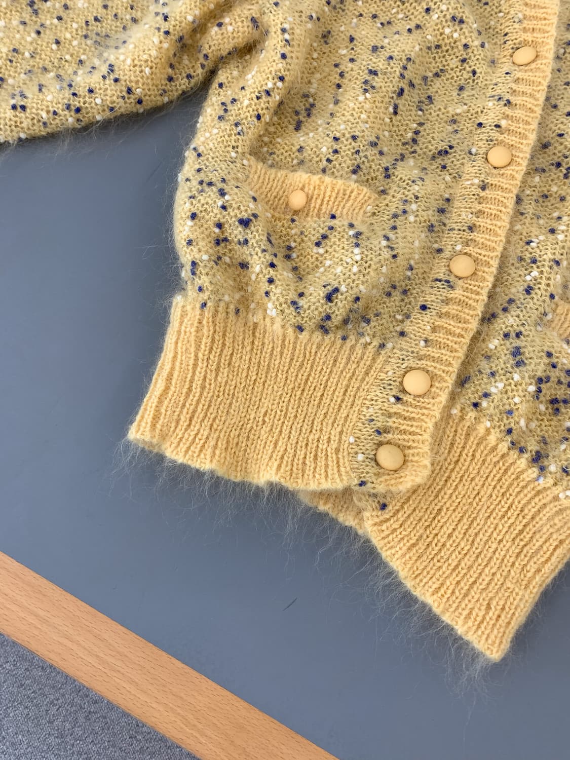  JPN 모헤어 니트 가디건 W100-105 상품이미지8