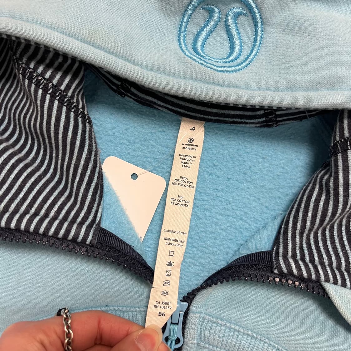 룰루레몬 후드집업 상품이미지3