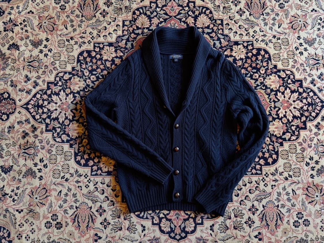 브룩스 브라더스 숄칼라 가디건 100 상품이미지1