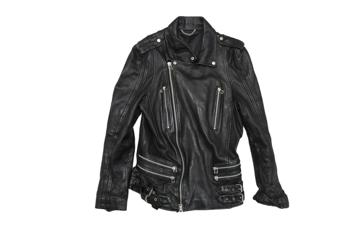 2000s JAPAN Lambskin Leather BikerJacket 상품이미지1