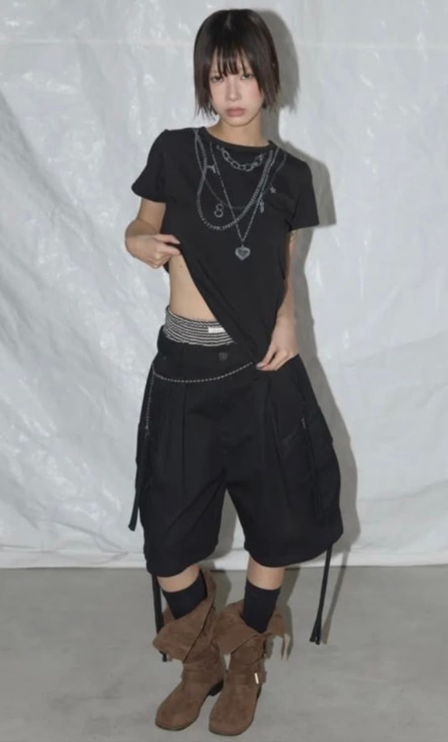 팬시클럽 레터링 버뮤다 상품이미지1