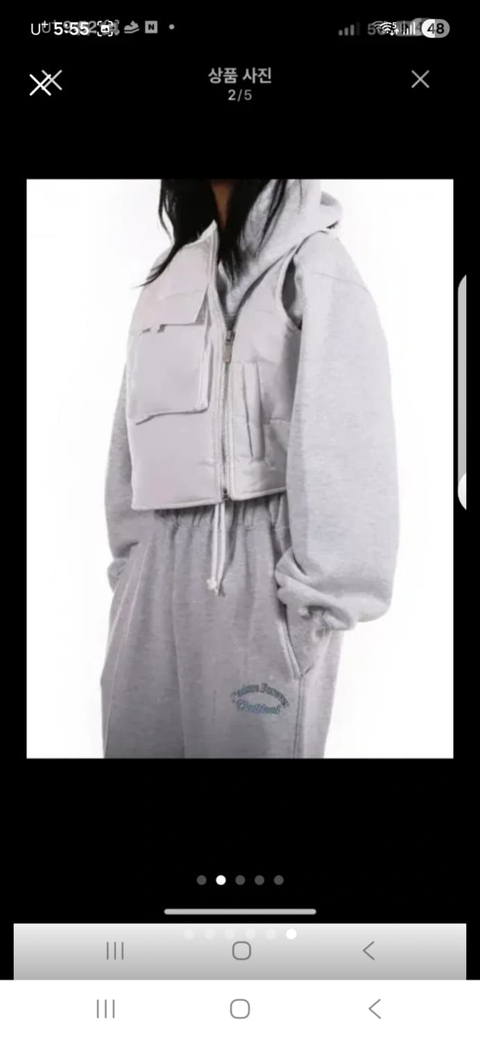 배드블레드패딩베스트 상품이미지2